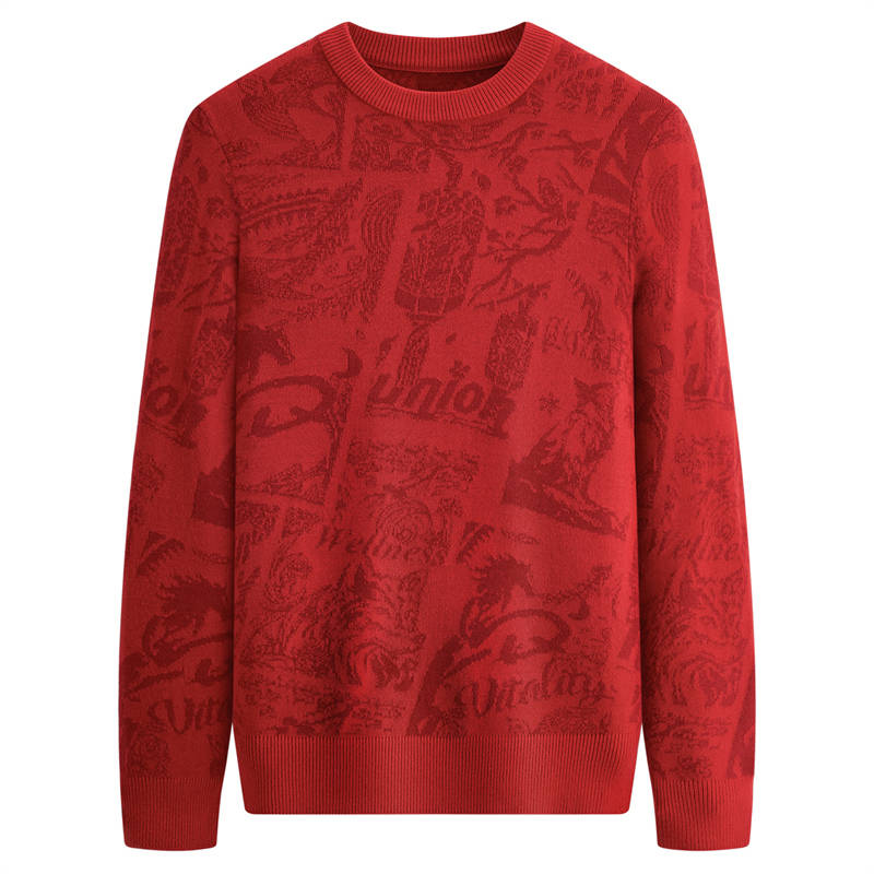 SEPTWOLVES Knitwear Men's Crew Neck Moderate Other