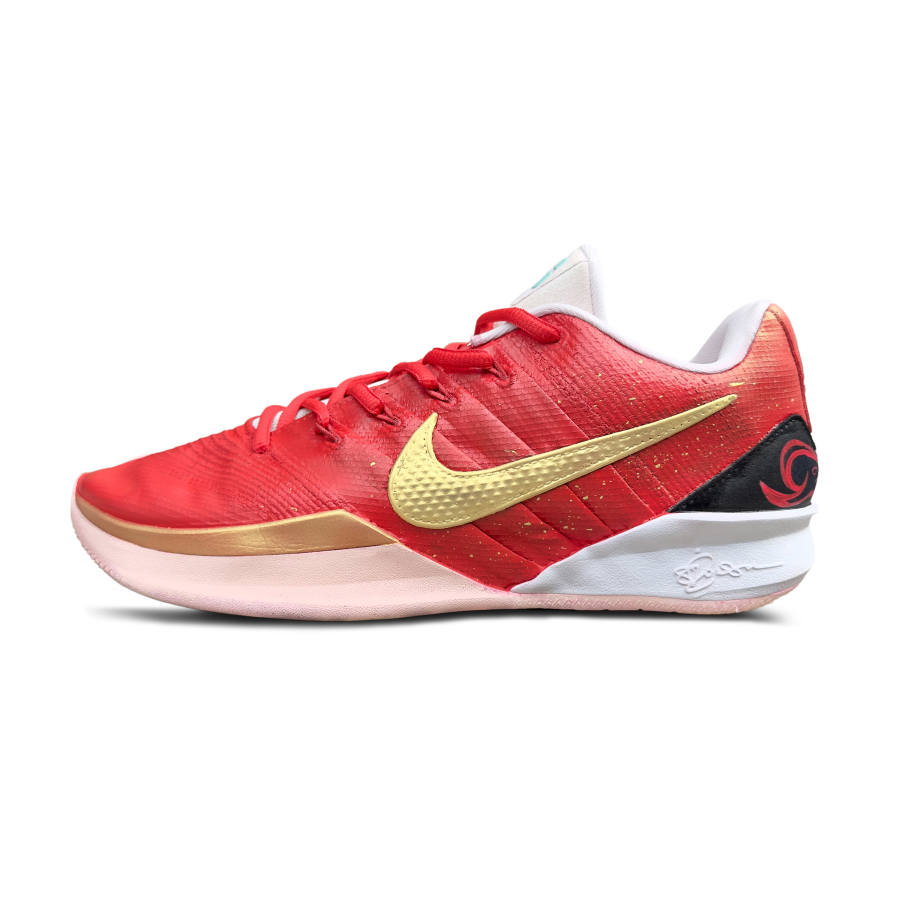 Nike Nike Sabrina 3 Golden Flame Cushioning, Wear Resistant Low top Basketball Shoes Unisex Gold Red