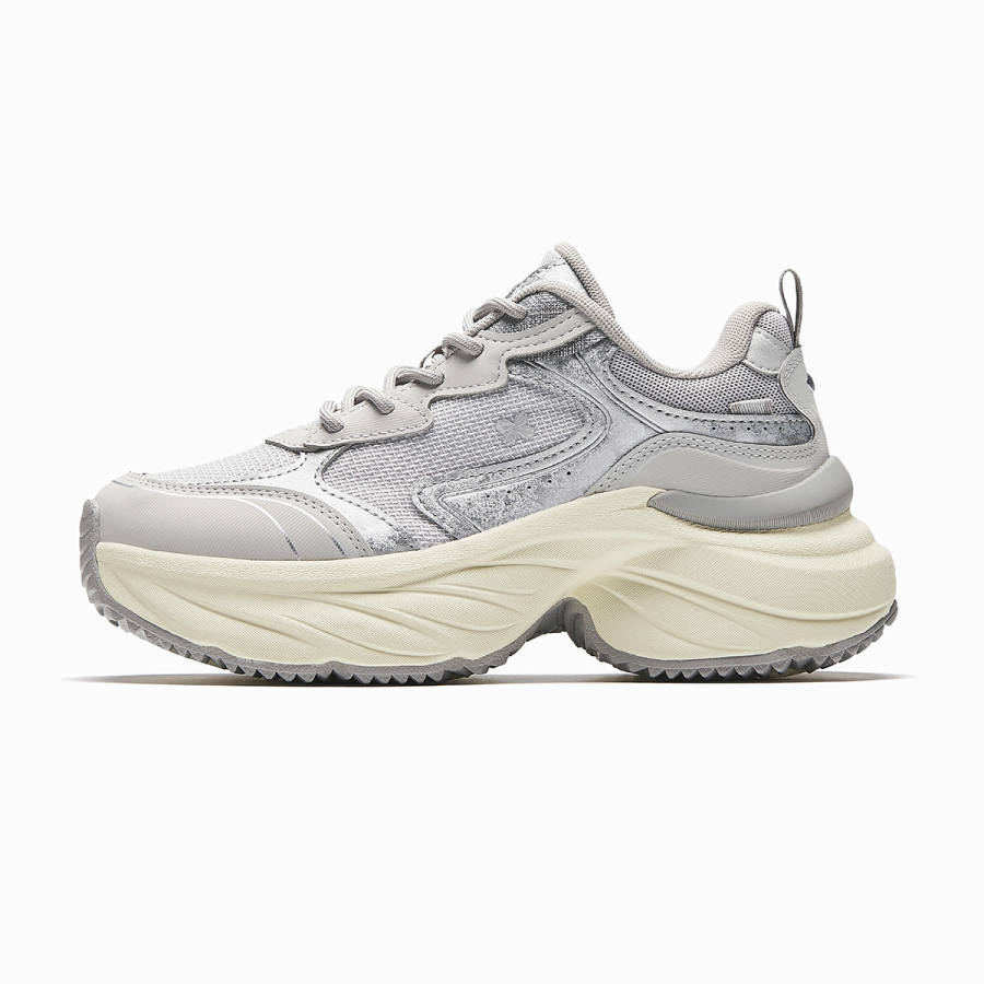 Anta Cloud Rising Low top Casual Shoes Women's Gray Silver