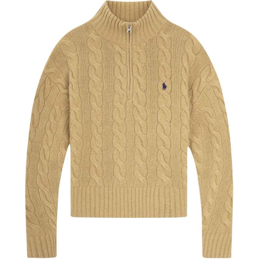 Polo Ralph Lauren Sweater Loose Fit Women's Camel Mixed Color