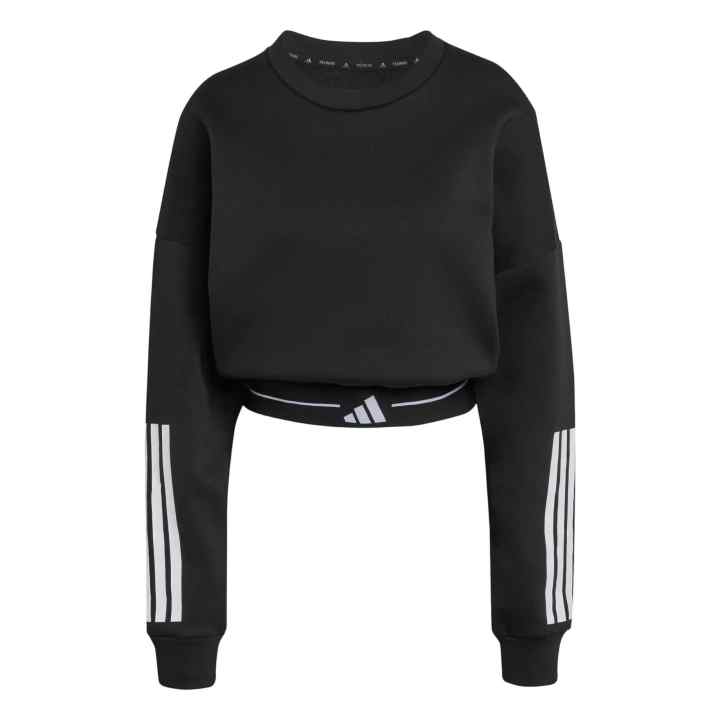 Adidas Adidas Sweatshirts Women's Black Crew Neck Moderate