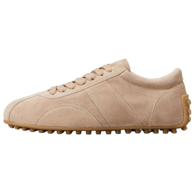 TOD'S T Marathon Low top Casual Shoes Women's Ecru