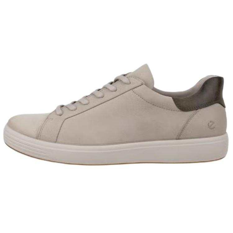 Ecco Ecco Soft 7 Leather Low top Skateboard Shoes Men's Beige