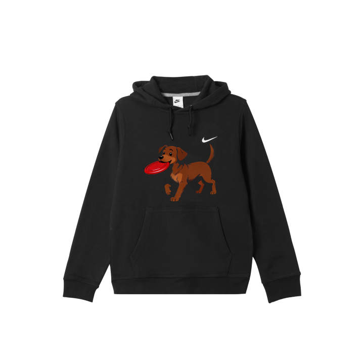 Nike Nike Club Sweatshirts Men's Black Hooded Moderate Regular