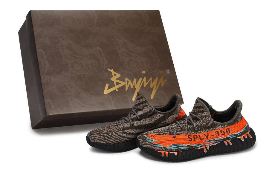 Adidas Originals Yeezy Boost 350 V2 811 Manufacturing, Dimensional Rift, Special Shoe Box Abrasion Resistant Low top
