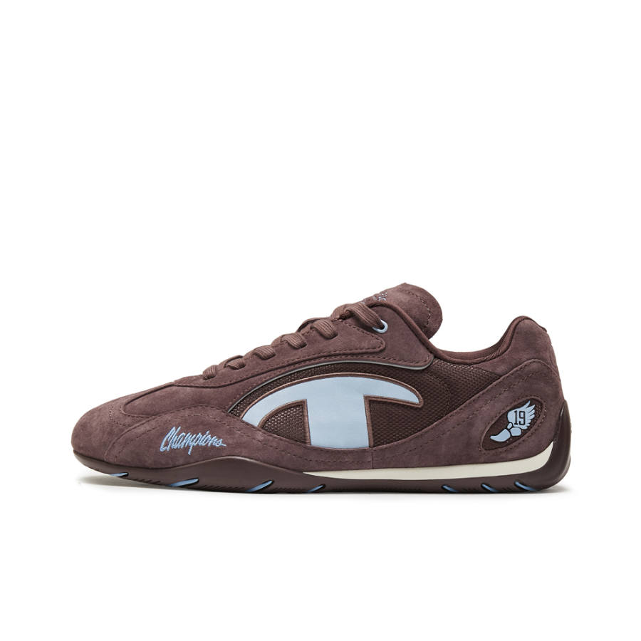 Champion Low top German Army Trainers Men's Melting Cheese Brown/Peak Blue