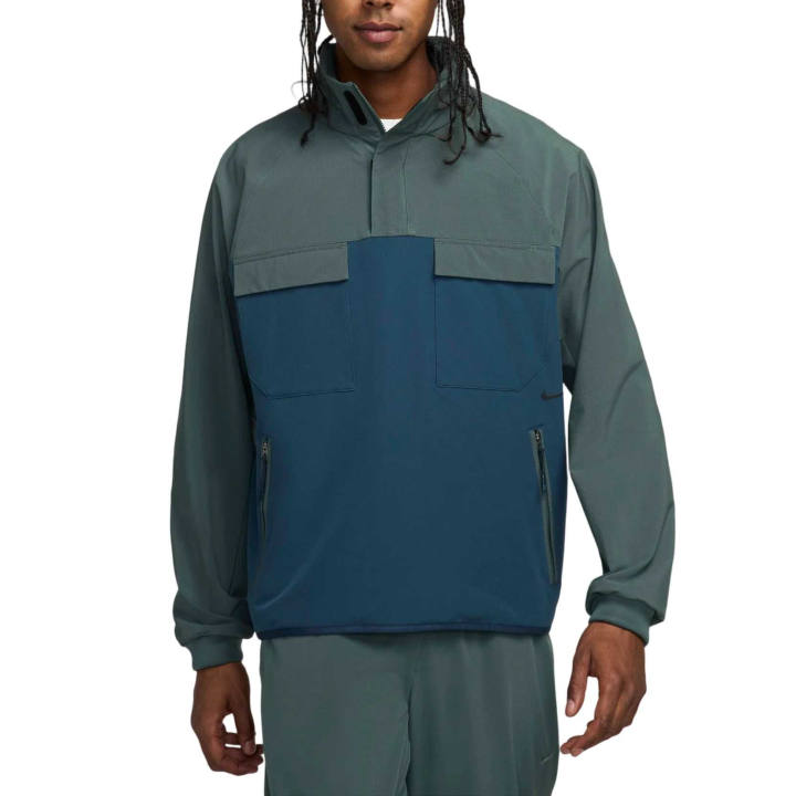Nike Nike Jackets Men's Vintage Green/Marine Blue/Black Detachable Hood Moderate Other
