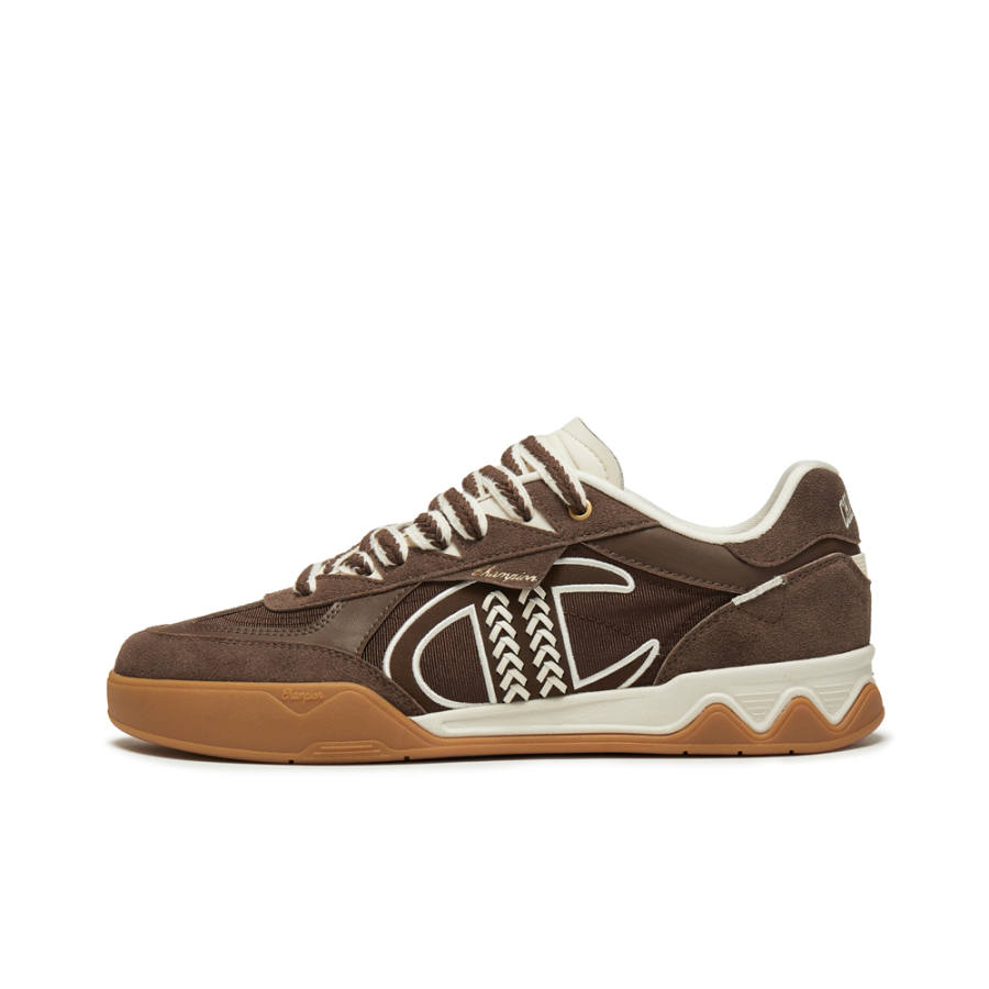 Champion Low top Skateboard Shoes Men's Pinecone Brown/Linen