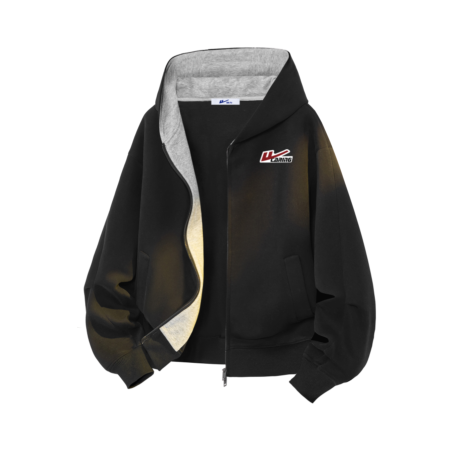 WARRIOR Sweatshirts Unisex Hooded Moderate Cardigan