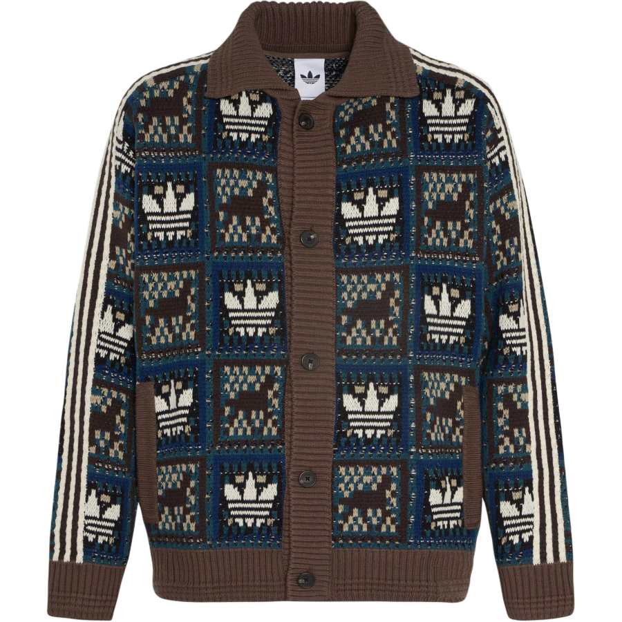 Adidas Originals CRAFTED JACKET SWEATER Knitwear Unisex