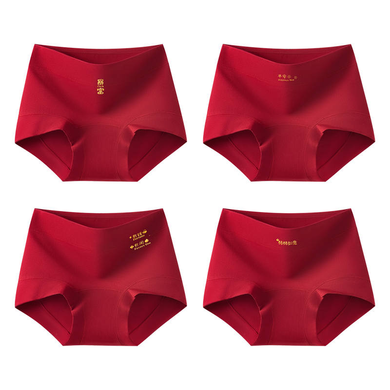 MIIOW MIIOW Prosperity Zodiac Year Collection Briefs Women's 4 Pack