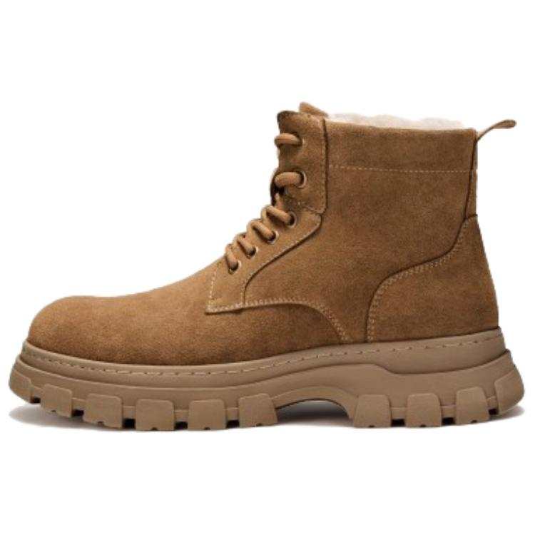CAMEL CAMEL Short Combat Boots 4.8cm Men's