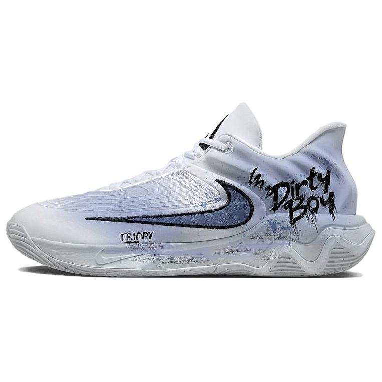 Nike Nike Giannis Immortality 4 Abrasion Resistant Coverage Low top Basketball Shoes Men's Blue