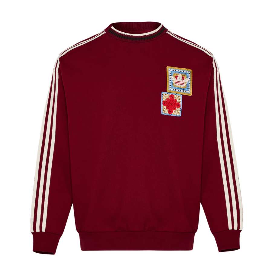 Adidas Originals CRAFTED CREWNECK JUMPER Sweatshirt Unisex