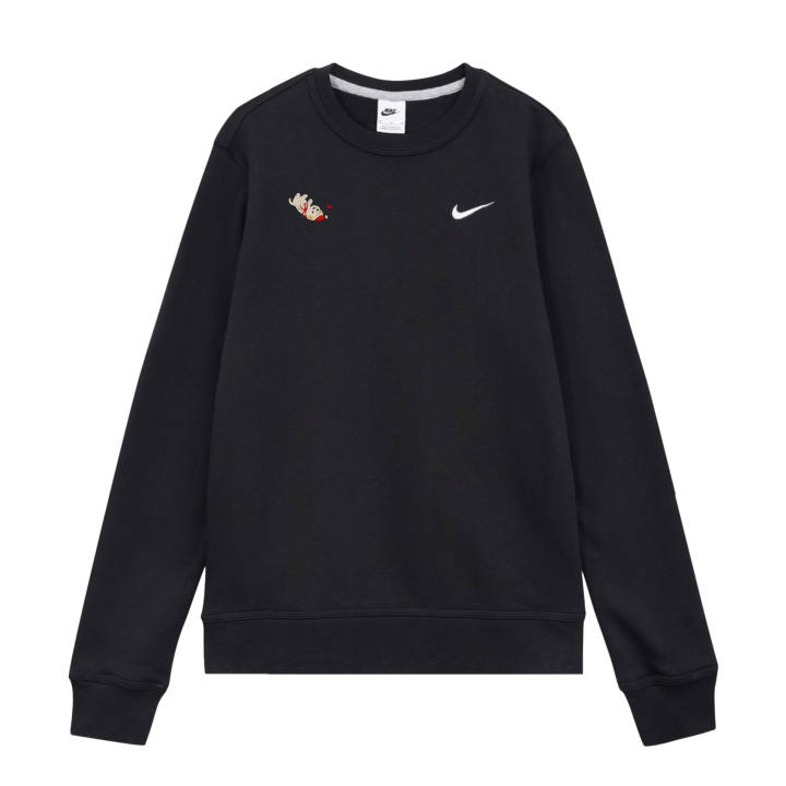 Nike Nike Sweatshirts Unisex Black Crew Neck Thickened