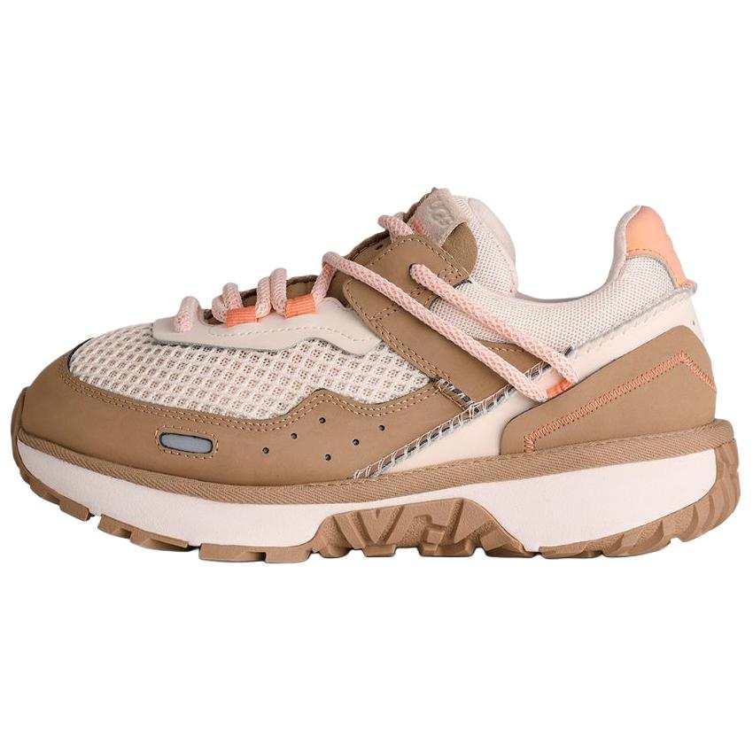 UGG RetroFi Cow Split Leather Low top Casual Shoes Women's Chestnut