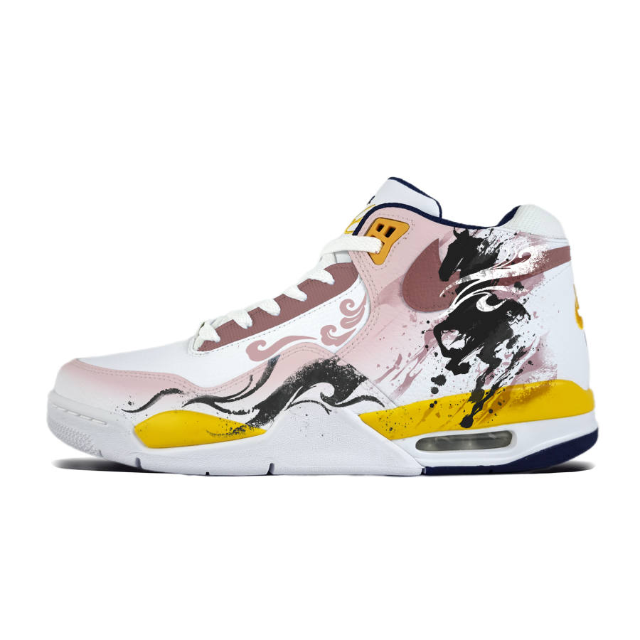 Nike Nike Flight Legacy Year Of The Horse Auspicious Cushioning Slip Resistant Abrasion Resistant Mid top
