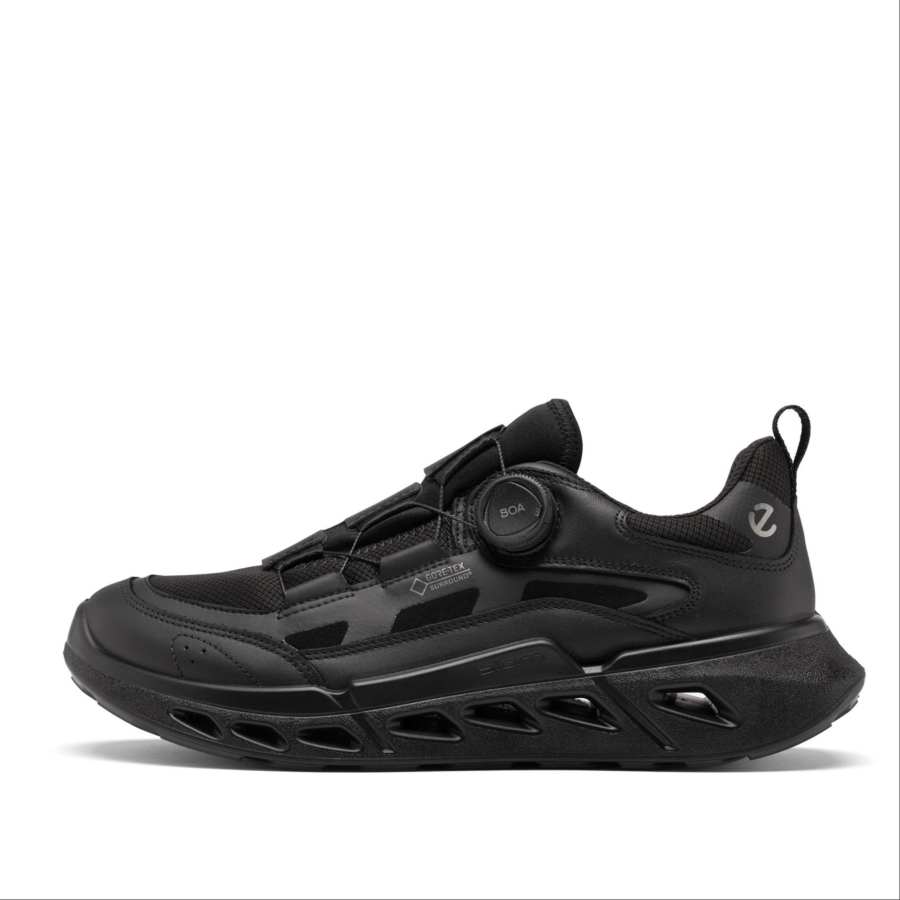 Ecco SS26 BIOM 720 Collection Cow Leather Men's Casual Shoes Men's Black