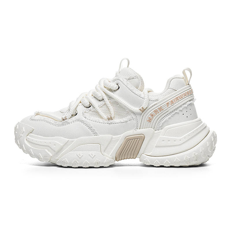 FAIRWHALE Abrasion Resistant Slip Resistant Low top Chunky Sneakers Men's
