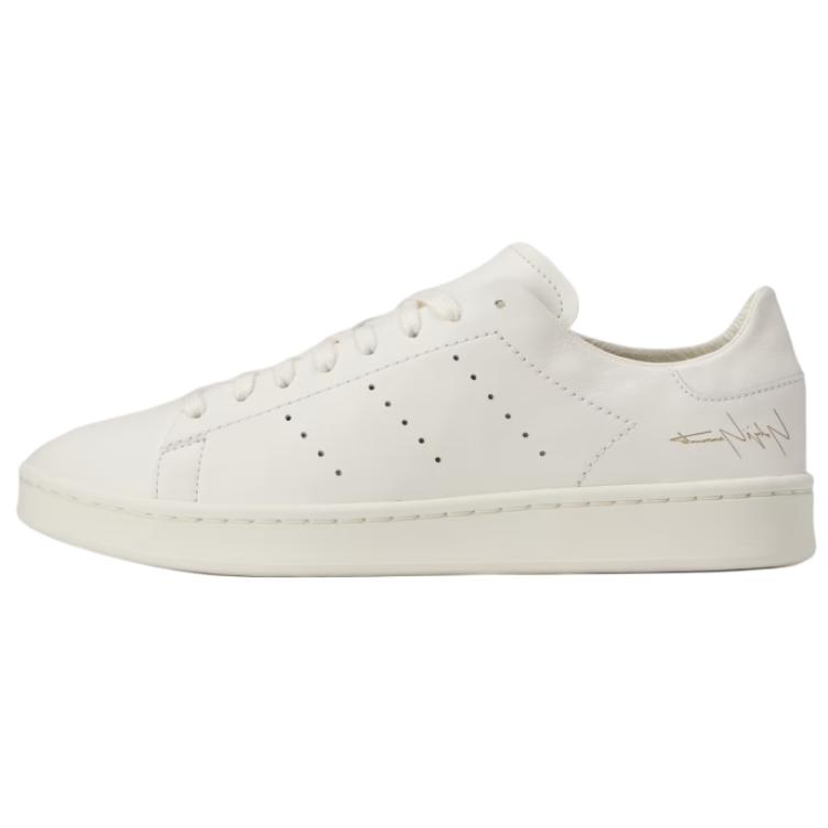 Y-3 Y 3 STAN SMITH Leather Abrasion Resistant Low top Skateboard Shoes Unisex White