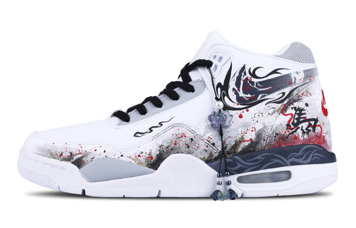 Nike Nike Flight Legacy Abrasion Resistant Slip Resistant Abrasion Resistant Slip Resistant Mid top Vintage Basketball Shoes