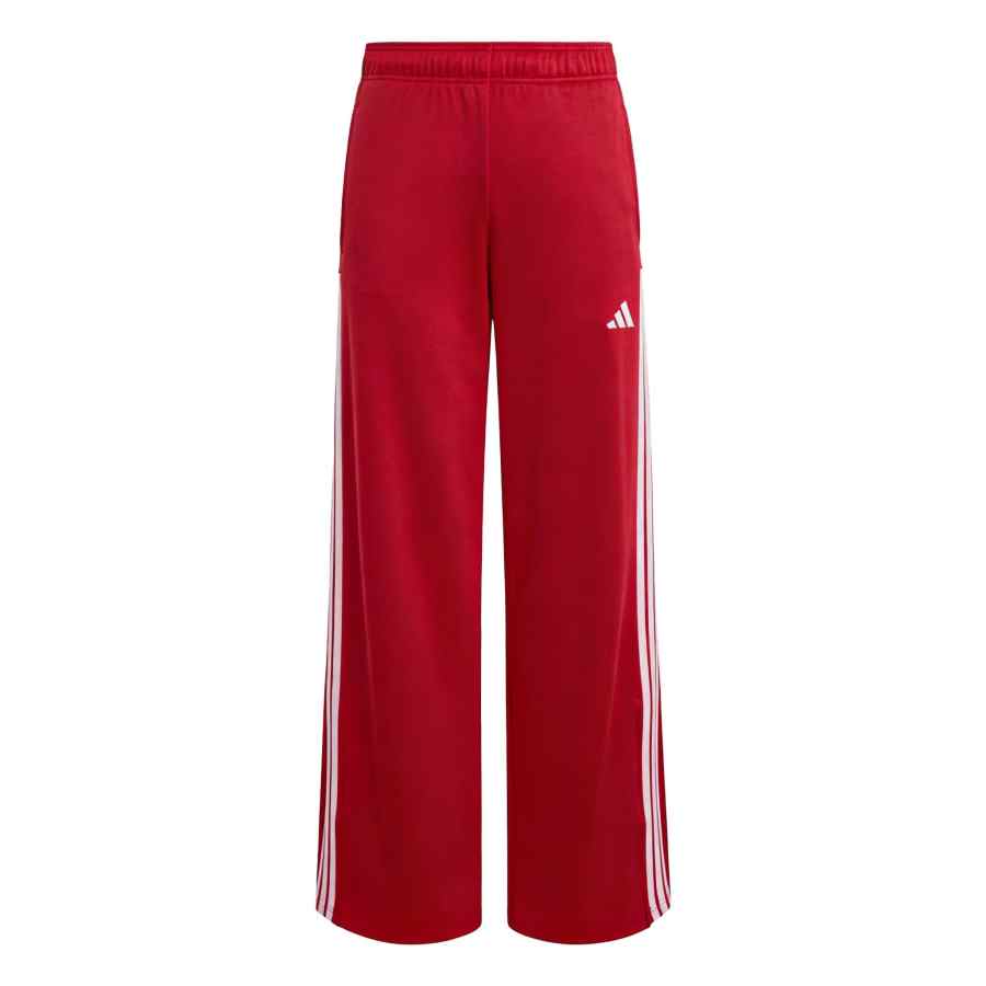 Adidas Adidas Casual Pants Women's Active Burgundy/Transparent Pink Moderate Wide Leg Pants