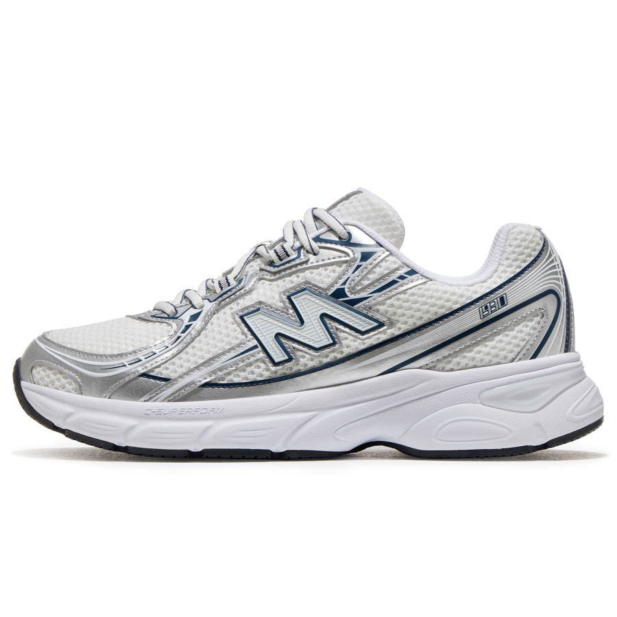 CAMEL CAMEL Running Shoes Men's Low Top Silver White/Blue, Black/Silver White, Gray Silver/Blue