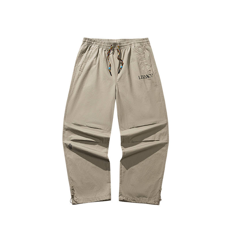 Anta Woven Casual Pants Unisex Mung Bean
