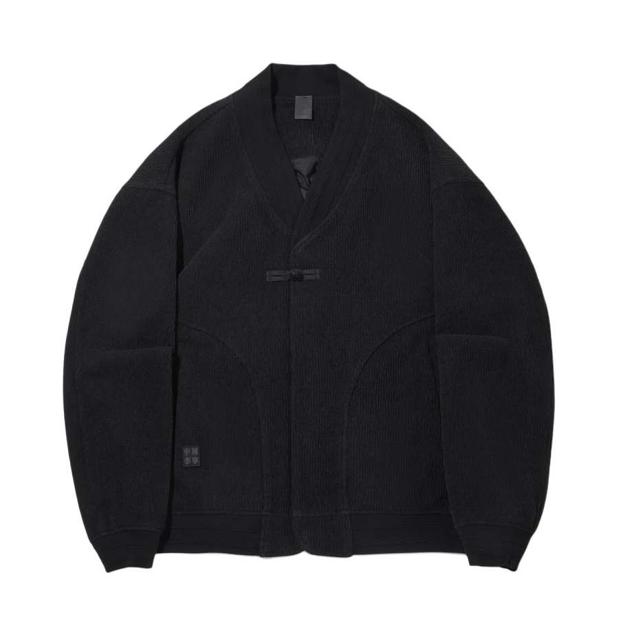 Li-Ning Li Ning Sweatshirts Men's Black Baseball Collar Moderate Cardigan