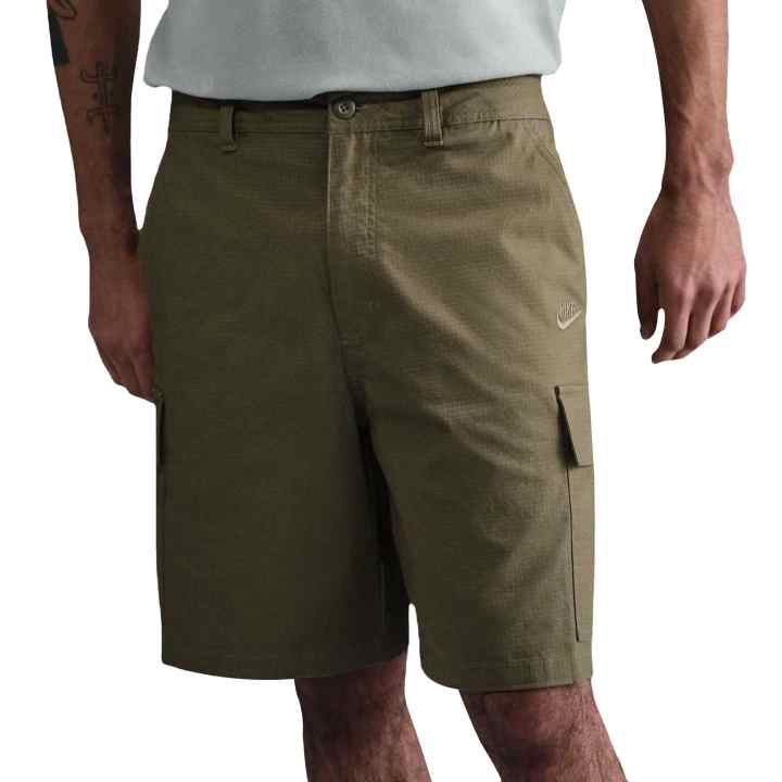 Nike Nike Club Cargo Shorts Men's Medium Olive Green/Medium Olive Green Moderate