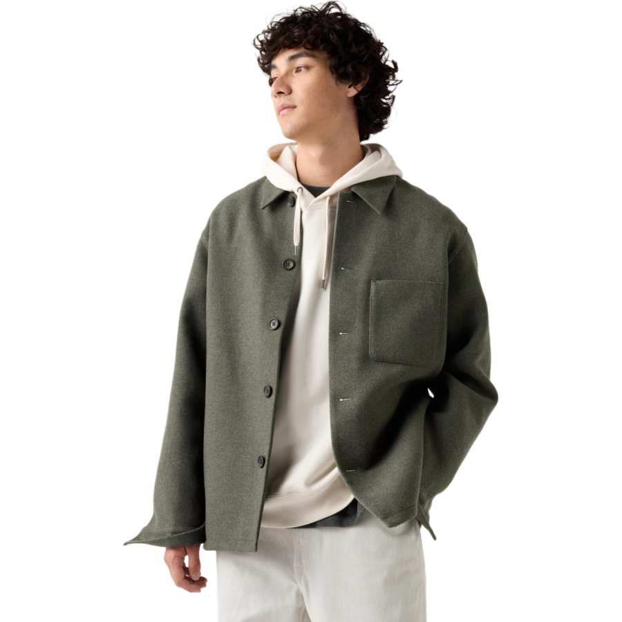 UNIQLO Jackets & Coats Unisex Dark Olive