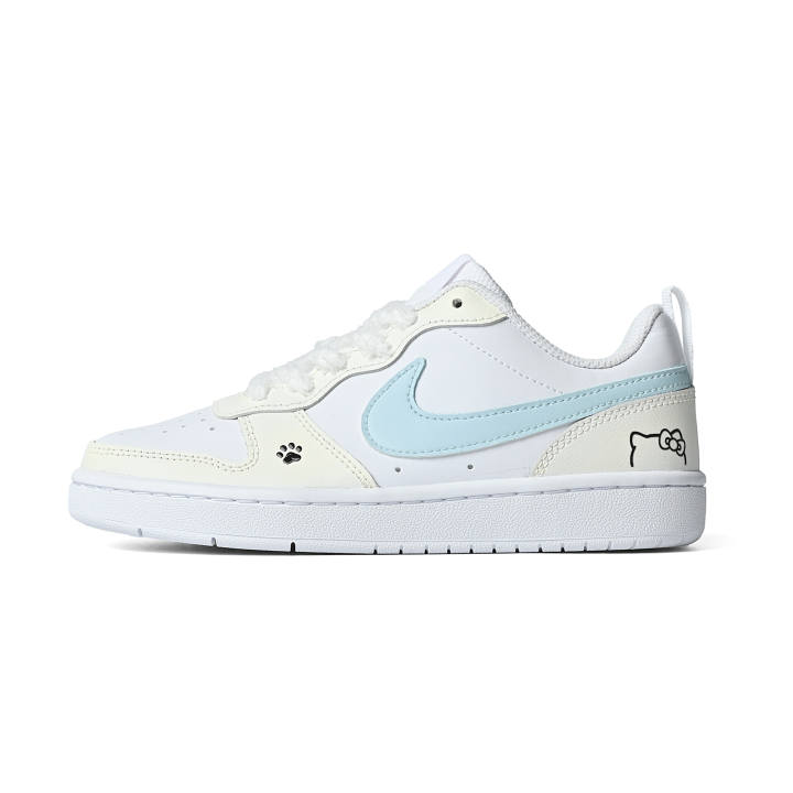 Nike Nike Maris Sal Mew Leather Low top Skateboard Shoes Women's Yellow