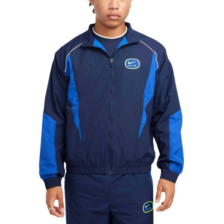 Nike Nike Jackets Men's Midnight Blue/Royal Blue/Vault Blue Lapel Moderate Other