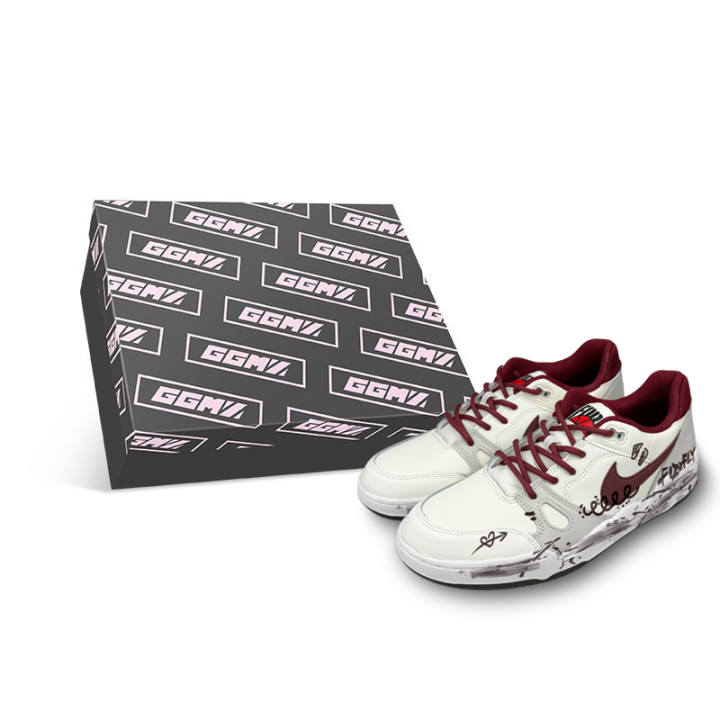 Nike Nike Full Force Abrasion Resistant Lightweight Wear resistant And Lightweight Low top Skateboard Shoes Men's