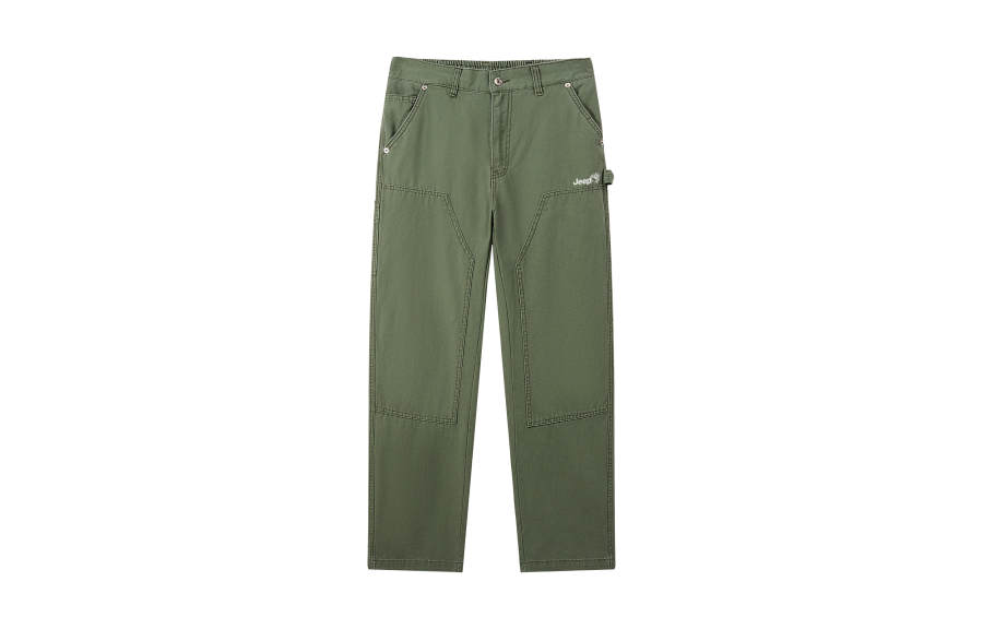Jeep Casual Pants Unisex Thin Straight Fit Pants
