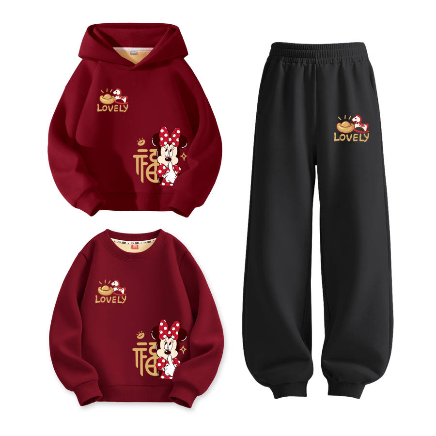 Disney Casual Sportswear Set Of 3 Kids'
