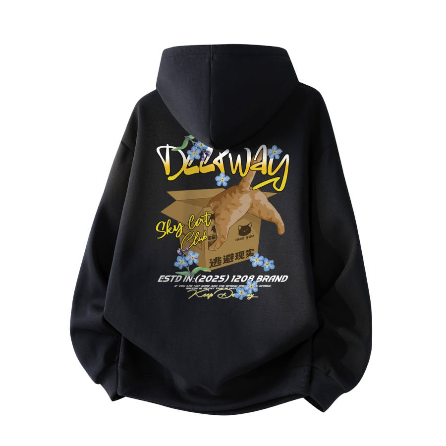 DEERWAY DEERWAY Sweatshirts Unisex Hooded Moderate Regular
