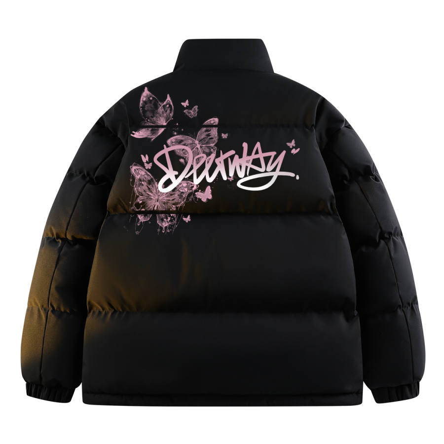 DEERWAY DEERWAY Puffer Jackets Unisex Stand Collar Thickened Padded Puffer Jacket