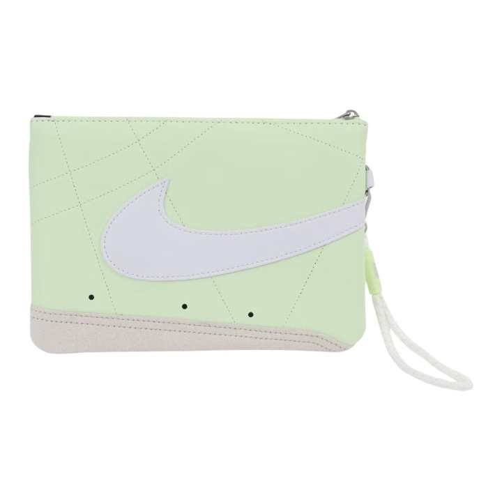 Nike Nike Polyurethane Clutch Large Unisex Green & White