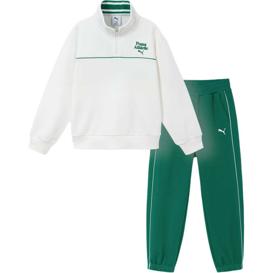 PUMA Kids Casual Sportswear Lapel Moderate