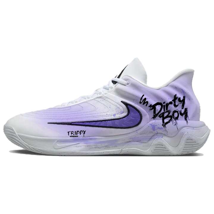 Nike Nike Giannis Immortality 4 Coverage Low top Basketball Shoes Men's Purple