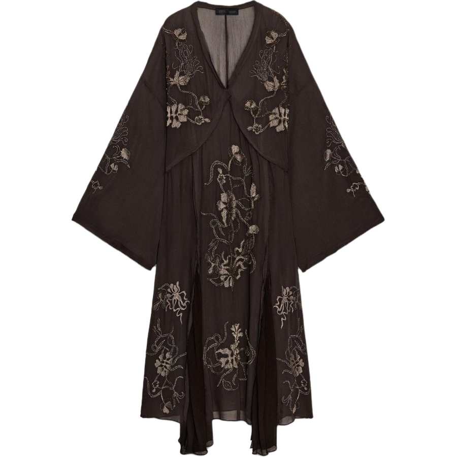 ZARA ZW Long Sleeved Dress Women's