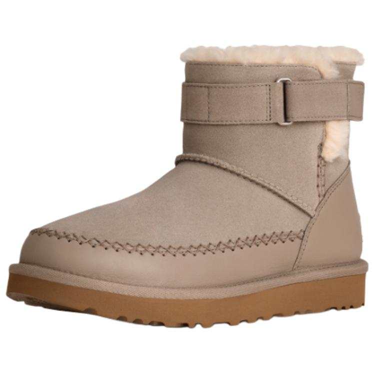 UGG UGG Classic Novelty Thermal Short Snow Boots Women's Pebble Gray
