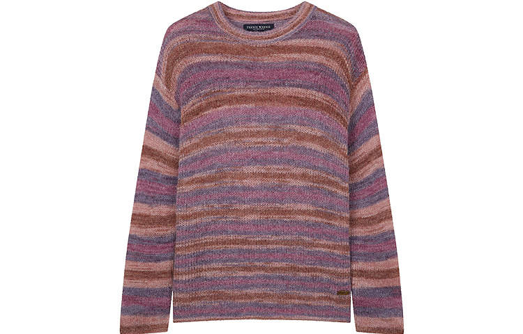 Teenie Weenie Knitwear Women's Light Purple Crew Neck Moderate