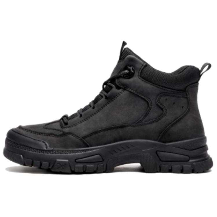 CAMEL Outdoor Sports Comfortable, Fleece Lined Thermal Grip High top Hiking Shoes Men's