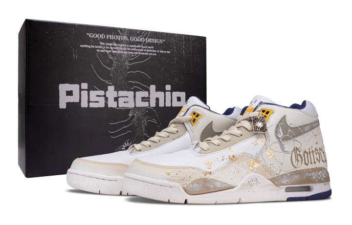 Nike Nike Flight Legacy Plain Gilded Star Trail Box Coverage Height Increasing Slip Resistant
