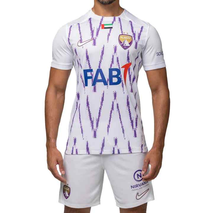 Nike Nike Aine Soccer Jerseys Men's White/Purple Moderate