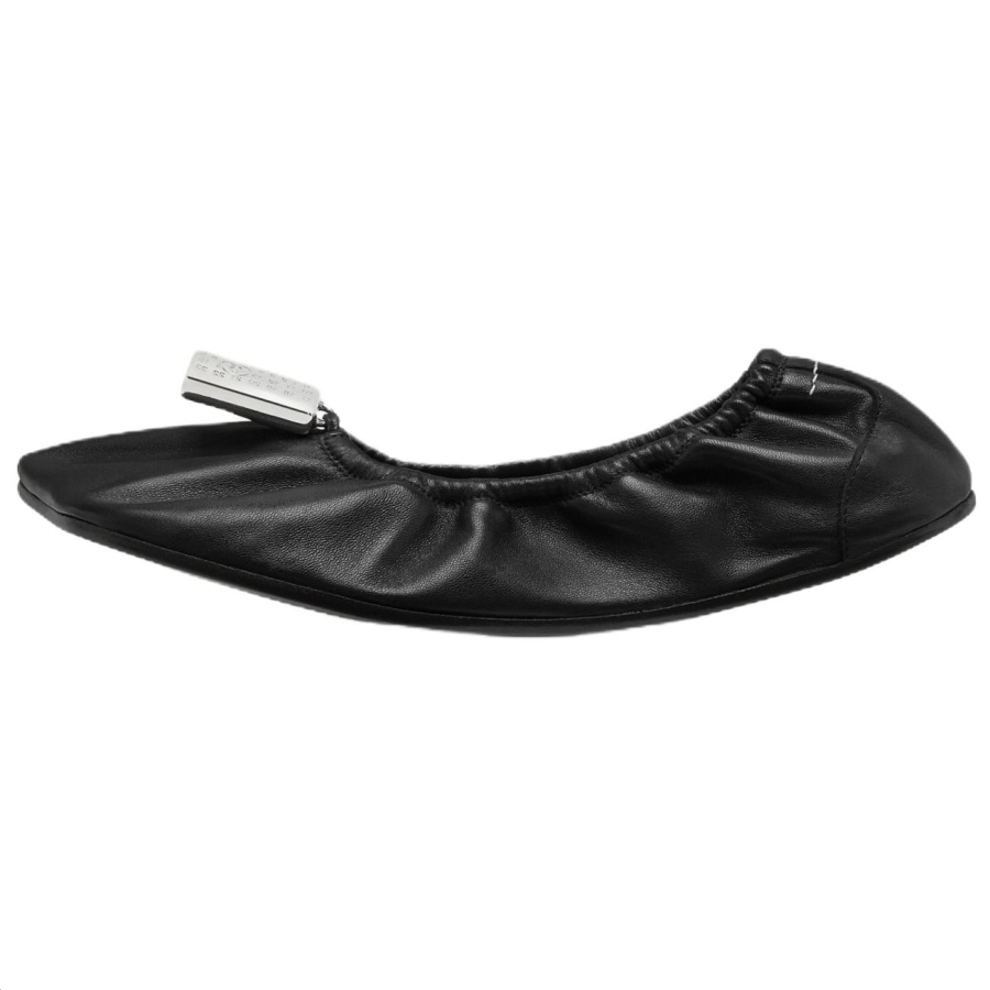 MM6 Maison Margiela Numeric Anatomic Sheepskin Casual Shoes Women's Black