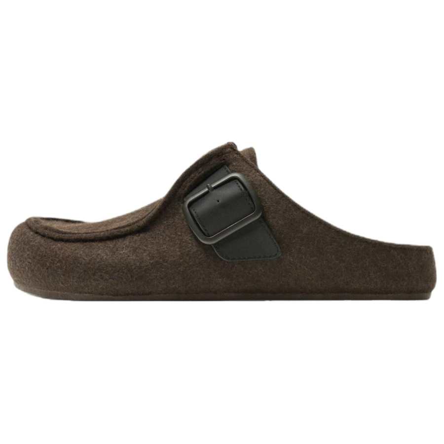 ZARA Closed Toe Slippers Men's Chocolate