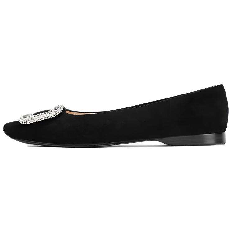 NINE WEST Sheepskin Casual Shoes 1.5cm Women's